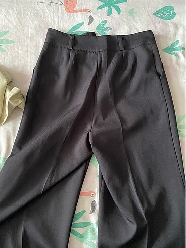 36 Beden siyah Renk Siyah kumaş pantolon