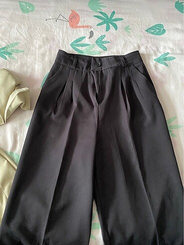 Siyah kumaş pantolon