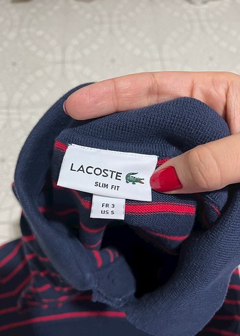 Lacoste triko kazak - Görsel 3