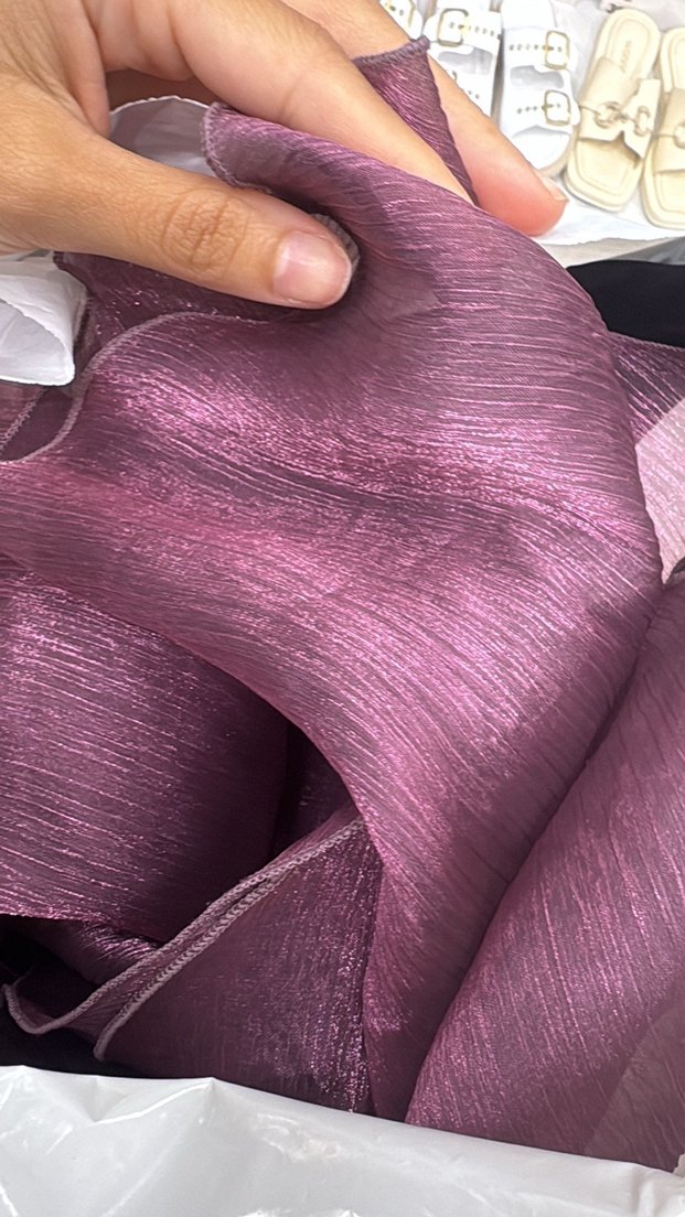 Kürdüm Drapeli Uzun Abiye Elbise - Görsel 5