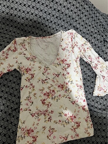 Zara Bluz çiçekli