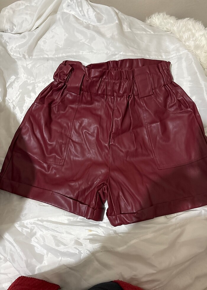 Deri şort - Görsel 2