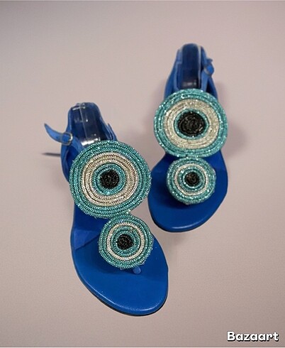 Zara Taşlı sandalet