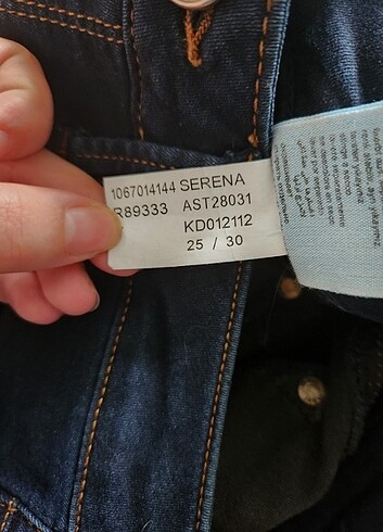 xs Beden Mavi jean