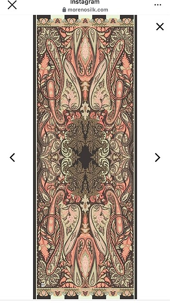 Diğer Moreno silk şal