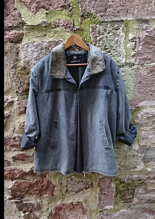 vintage mevsimlik mont. 
