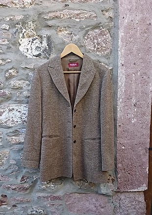 vintage yün ceket
