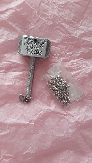 Marvel Thor Mjolnir Kolye - Anahtarlık 