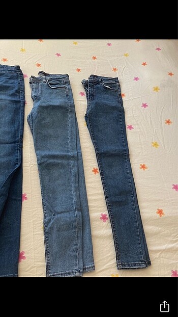 s Beden çeşitli Renk Kot pantolon