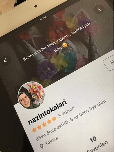 Unicorn taç 8 tl Reklamdır