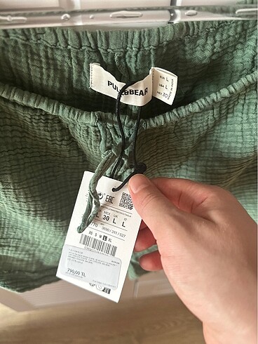 l Beden Pull &bear rustik şort