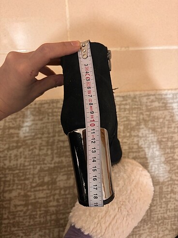 topuklu süet bot - Görsel 11