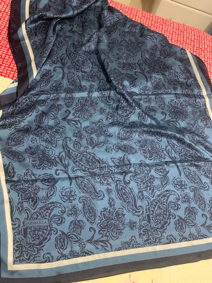 Armanda paisley desen şal - Görsel 5