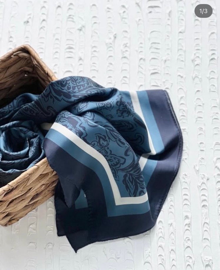 Armanda paisley desen şal - Görsel 3
