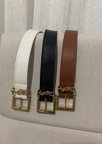 Parisian Tarz deri Tokalı Kemer set - Görsel 2