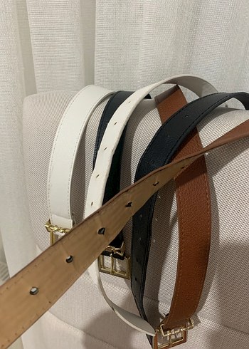 Parisian Tarz deri Tokalı Kemer set - Görsel 5