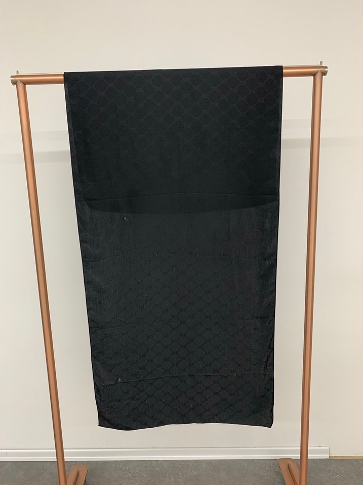 Siyah Jakarlı Kadın Şal - Görsel 2