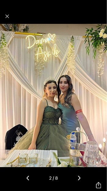 On Fashion Degaje yaka saten elbise