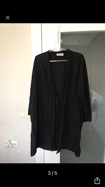universal Beden Blah Collection Siyah Kimono