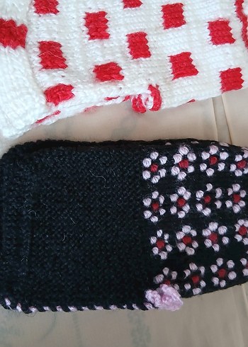 Nakışlı Renkli patik çetik - Görsel 4