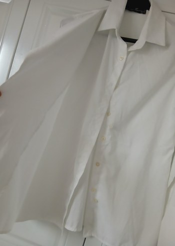 Beyaz Kadın Gömlek - Görsel 7