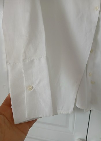 Beyaz Kadın Gömlek - Görsel 5