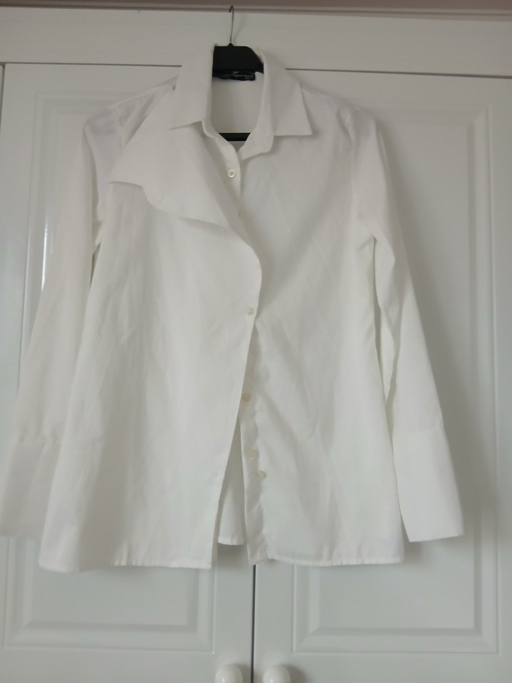 Beyaz Kadın Gömlek - Görsel 2