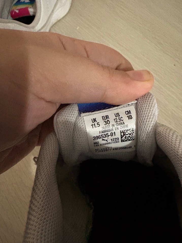 Kız Çocuk Beyaz Spor Ayakkabı Puma - Görsel 4