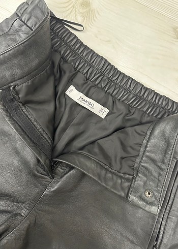 MANGO SUNİ DERİ ŞORT - Görsel 3