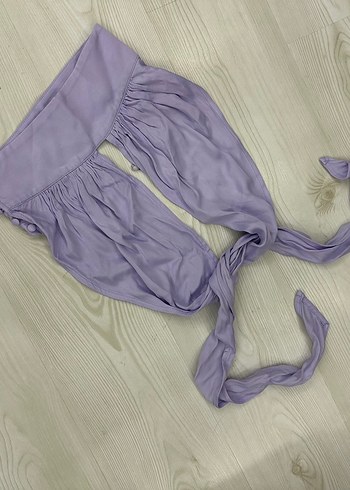 DİLVİN BPYUNDAN BAĞLAMALI CROP TOP - Görsel 5