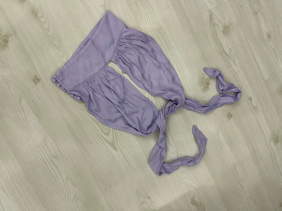 DİLVİN BPYUNDAN BAĞLAMALI CROP TOP - Görsel 5