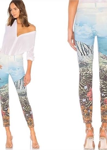 MOTHER DESENLİ KOT PANTOLON