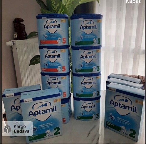 APTAMİL MAMA ÇEŞİTLERİ