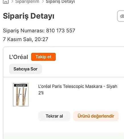 L'Oréal Paris TELESCOPIC MASKARA