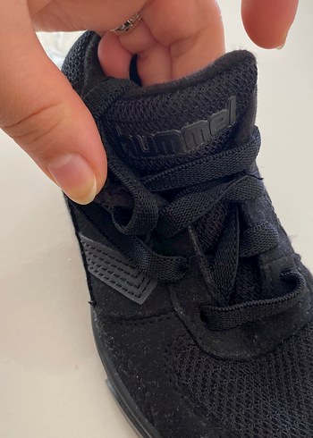 Siyah Erkek Çocuk Spor Ayakkabı Velcro - Görsel 4