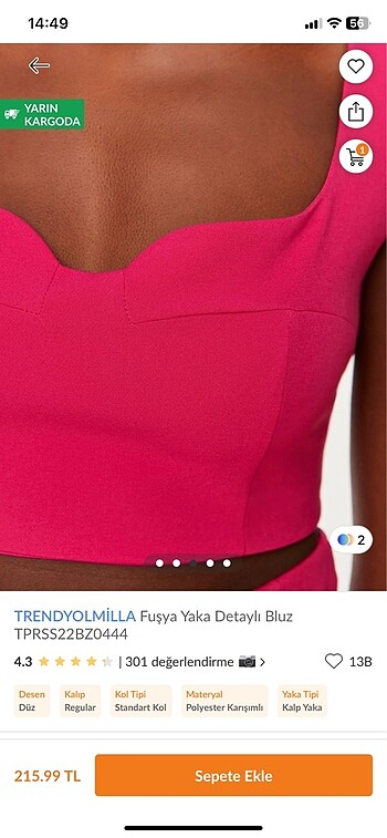 Trendyol & Milla Trendyol crop