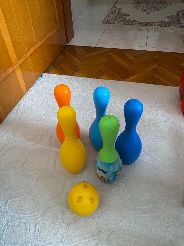 Renkli Çocuk Bowling Seti - Görsel 2