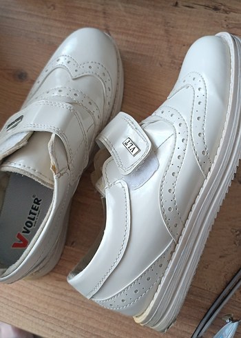 erkek cocuk krem ayakkabi - Görsel 3