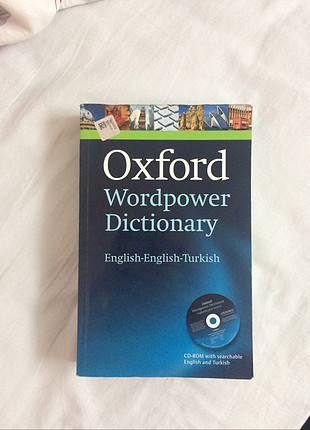 diğer Beden mavi Renk Oxford İngilizce-İngilizce-Türkçe sözlük