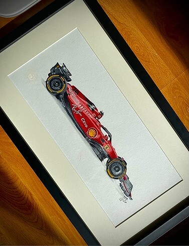 scuderia ferrari f1-75 suluboya