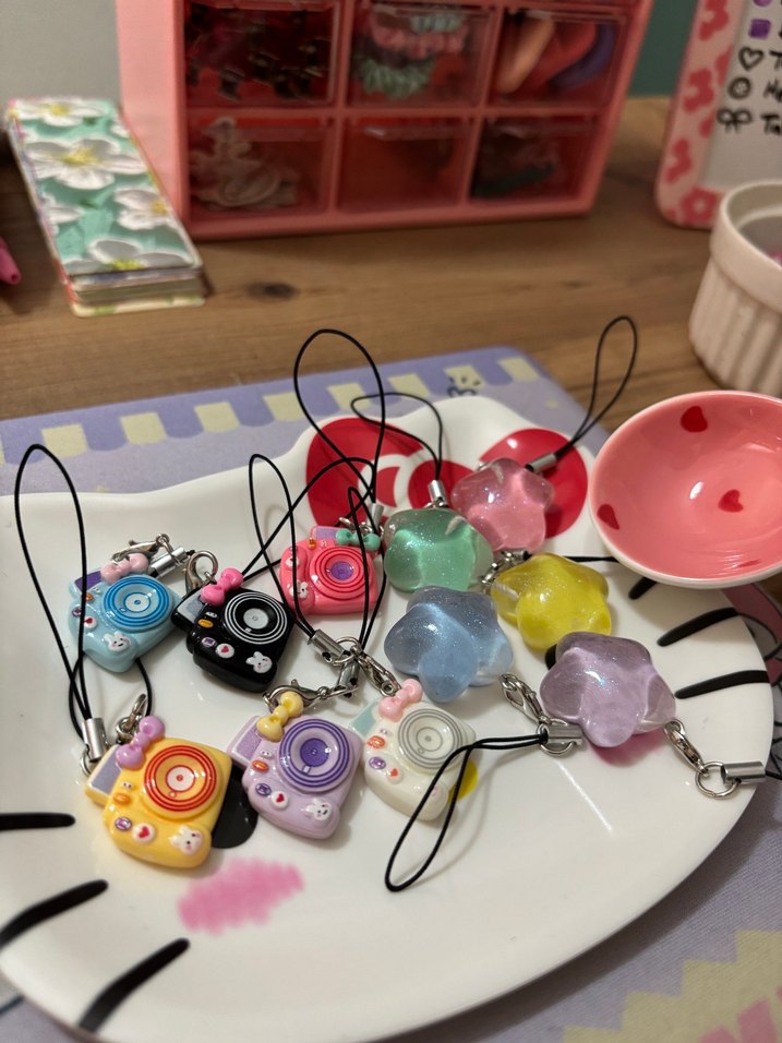 Renkli Pembe anahtarlık çeşitleri - Görsel 2