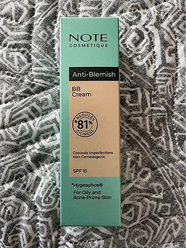 NOTE ANTİ-BLEMİSH 15 SPF BB CREAM