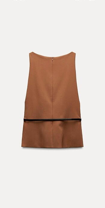 Zara Zara kemerli elastik top toffee