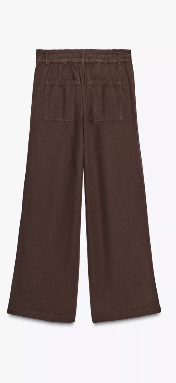 Zara kahverengi jogger zw collectıon pantolon - Görsel 5