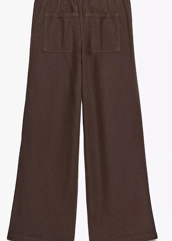 Zara jogger zw collectıon pantolon kahverengi
%100 pamuk - Görsel 5