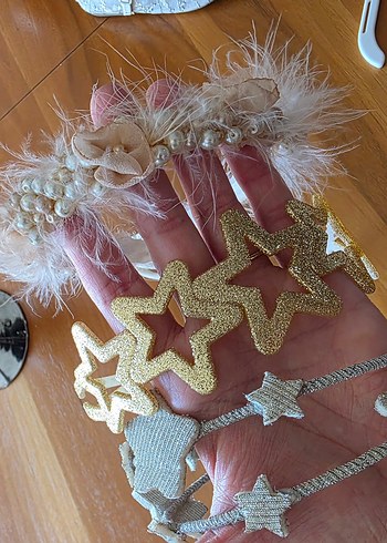 Zara Altın Renkli Yıldızlı Taç - Görsel 4