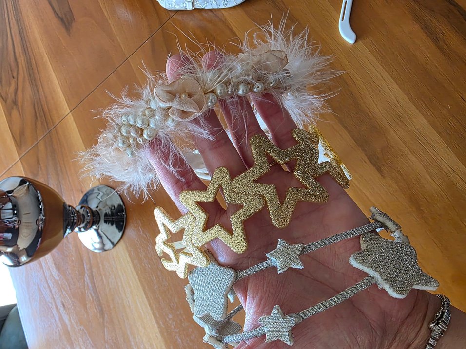 Zara Altın Renkli Yıldızlı Taç - Görsel 4