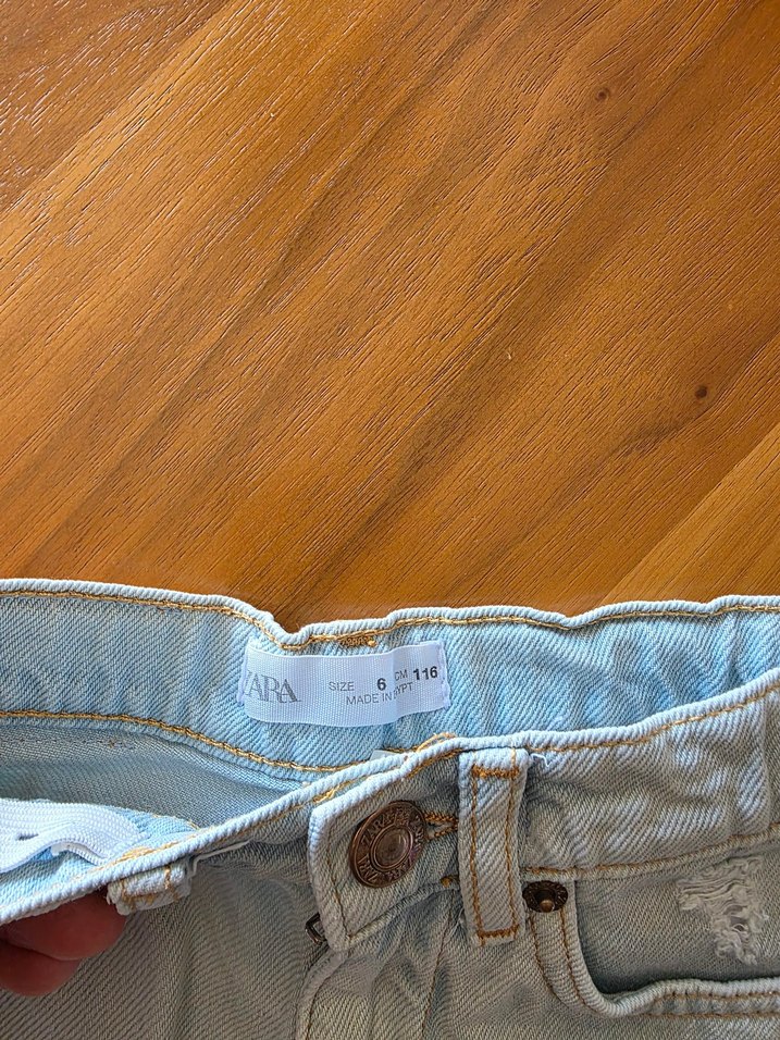 Zara kız çocuk şort - Görsel 4