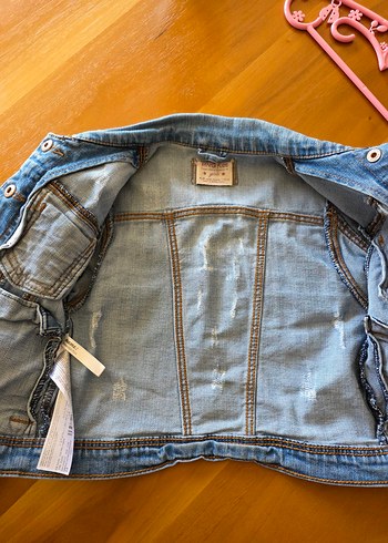 Mango Düğmeli Kot Ceket - Görsel 6