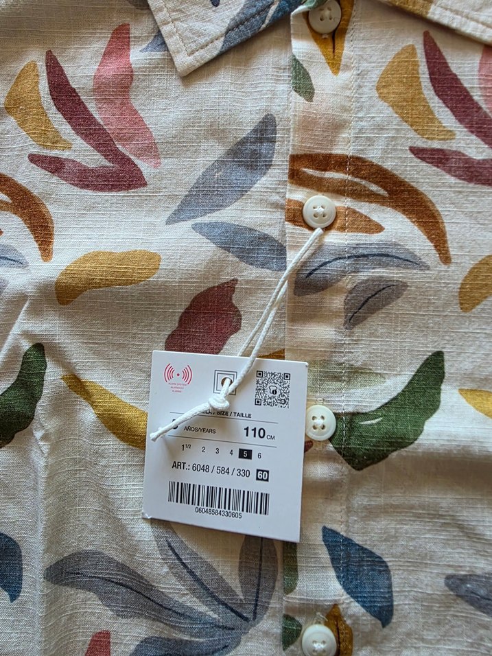 Zara Erkek Çocuk Kısa Kollu Gömlek - Görsel 4